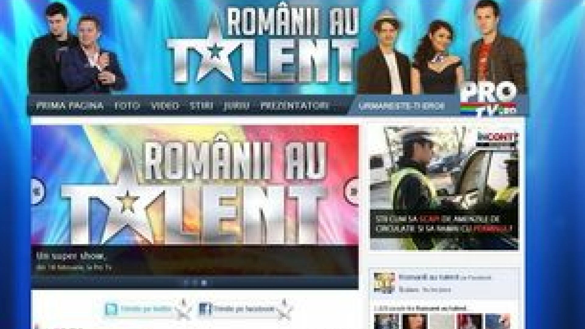 Romanii au talent