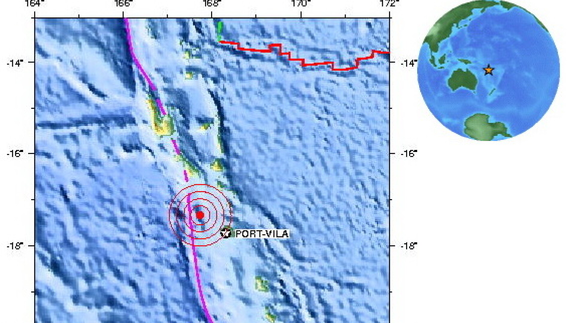 Cutremur in Vanuatu