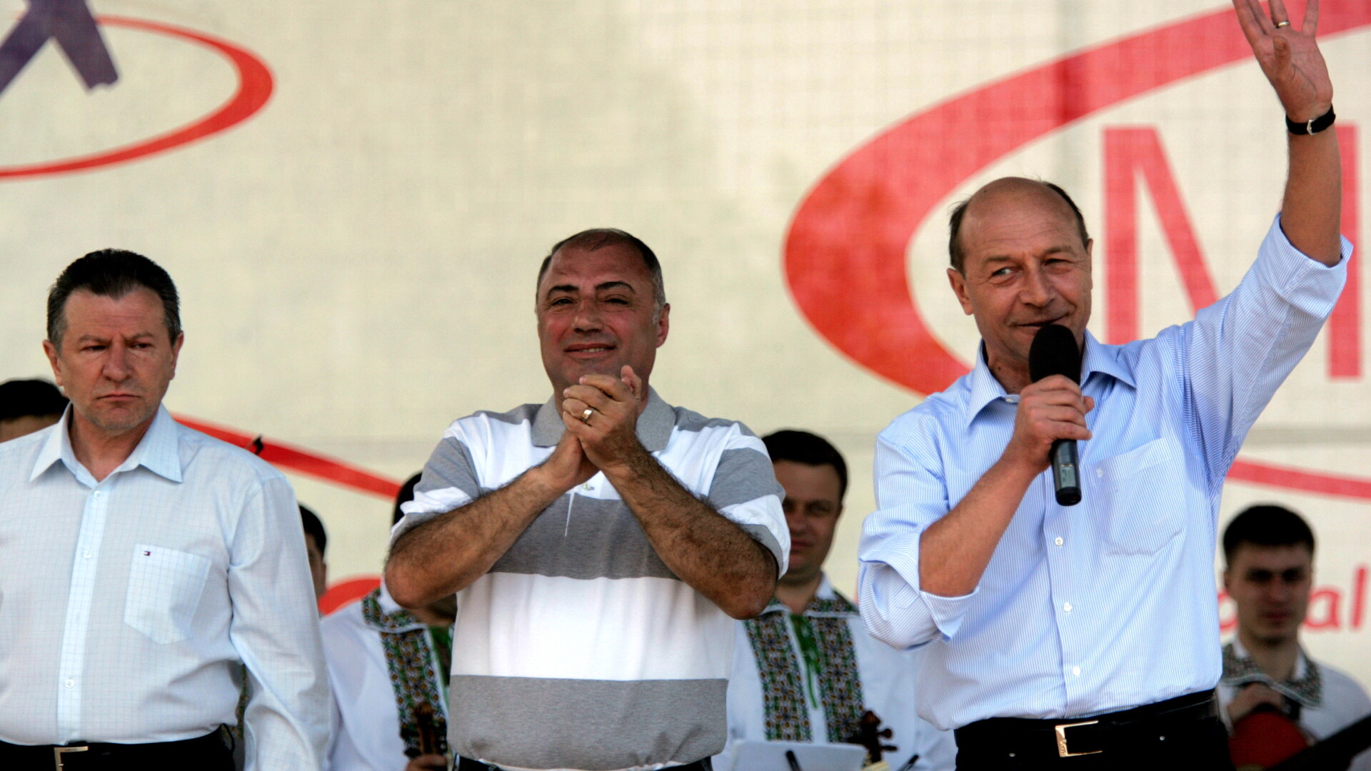 Radu Berceanu, Antonie Solomon si Traian Basescu
