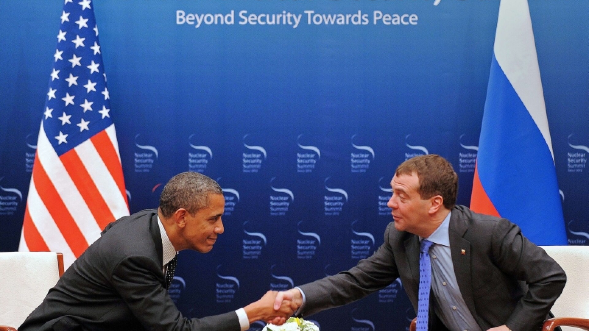 Barack Obama si Dmitri Medvedev