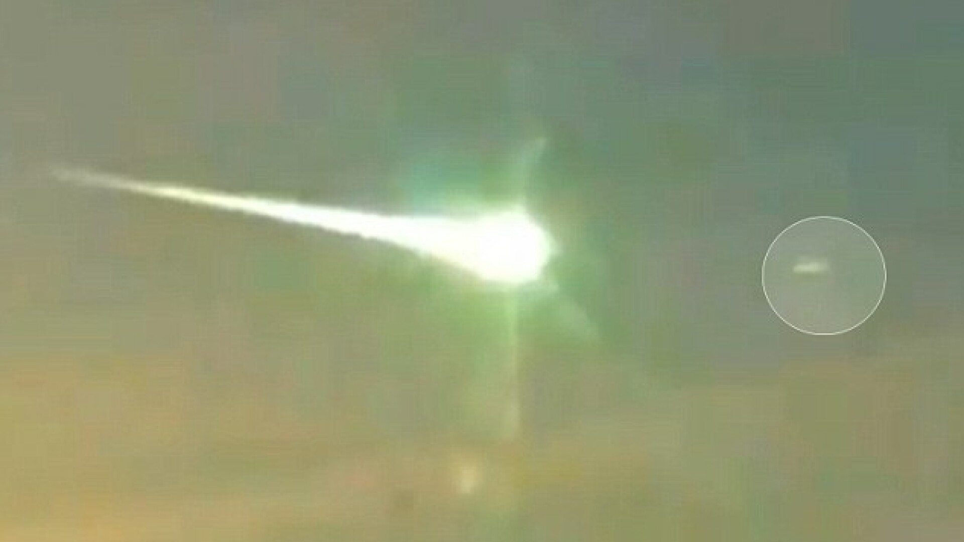 OZN, meteorit, Rusia