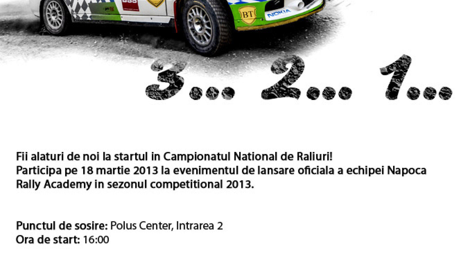 Pilotii Napoca Rally Academy isi prezinta echipajele pentru sezonul competitional 2013