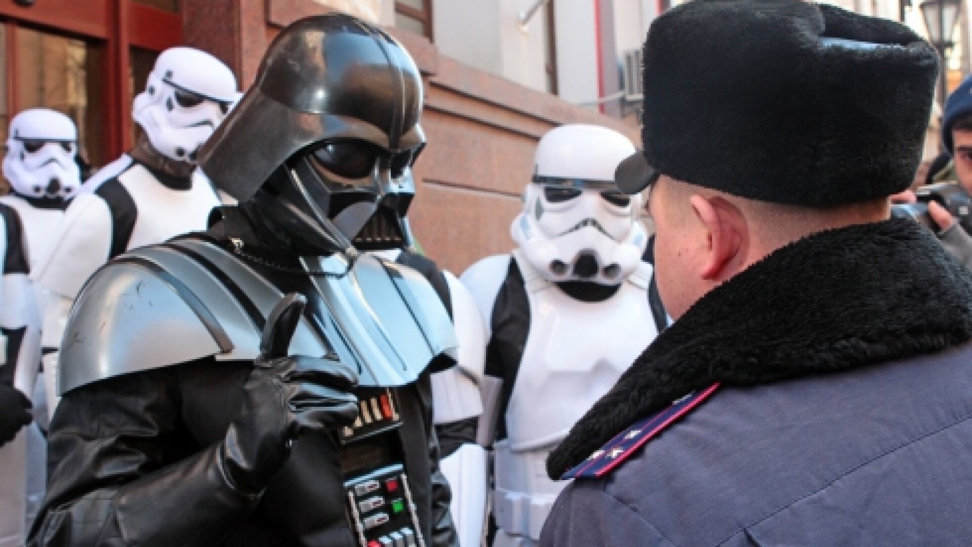 Darth Vader in Ucraina