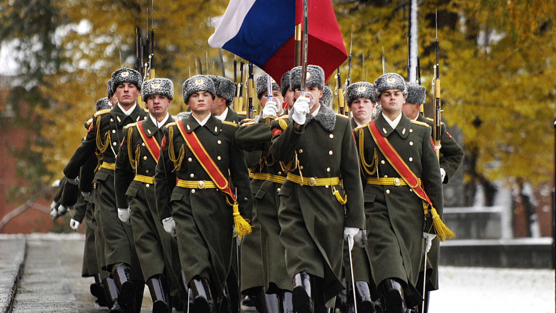 soldati rusi la parada in 2006