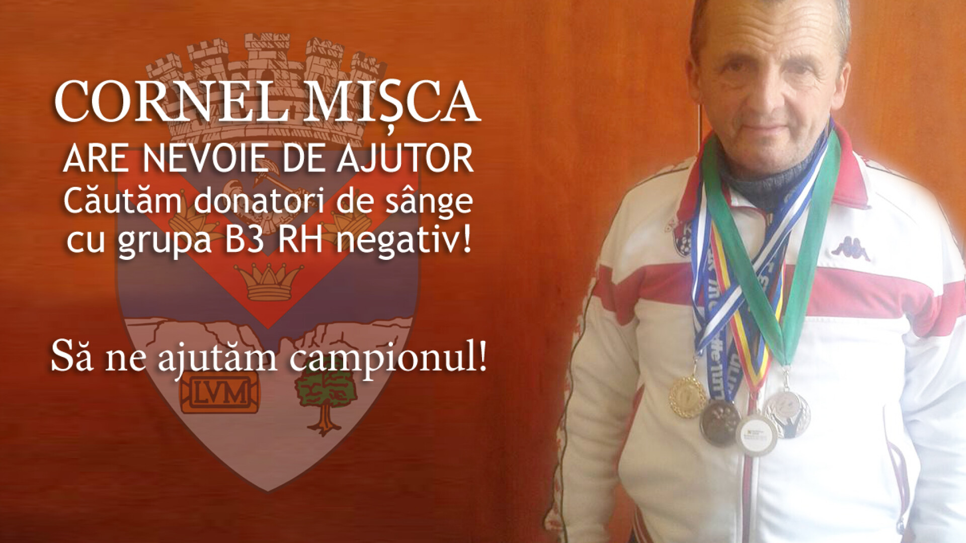 Cornel Misca, maratonistul turdean are nevoie de ajutor