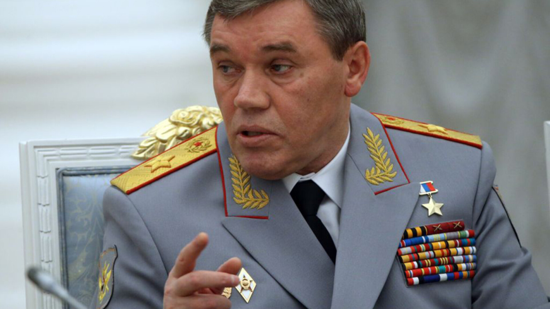 Valeri Gherasimov, seful statului mahor rus