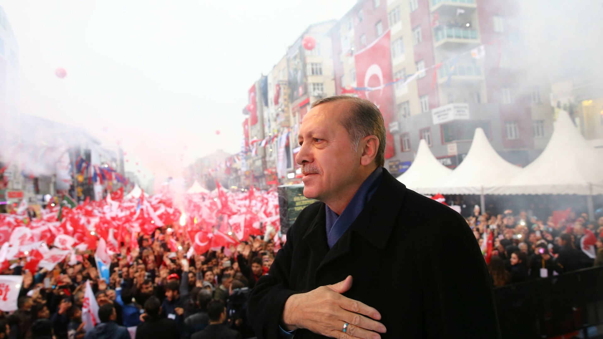 Erdogan miting
