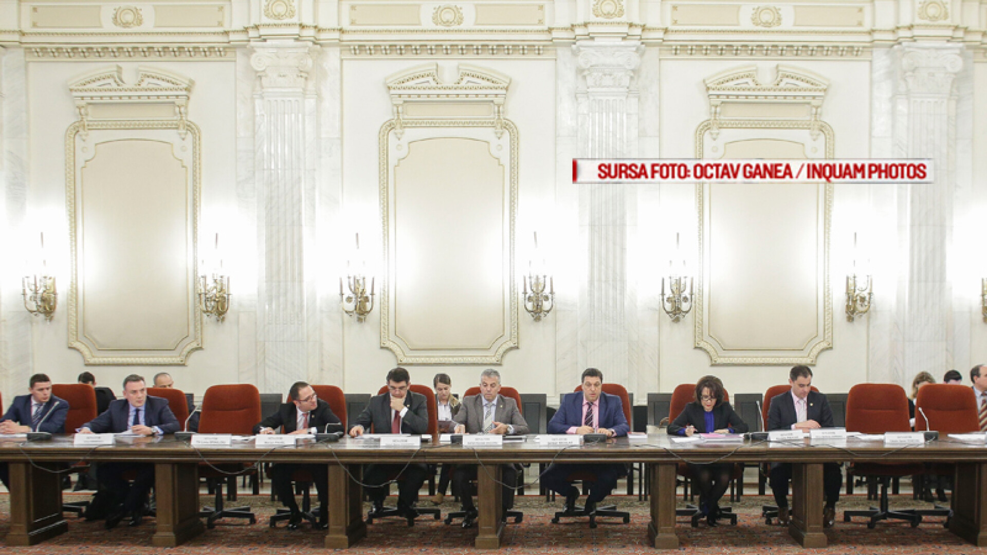 Comisia juridica a Senatului Romaniei, condusa de senatorul Serban Nicolae