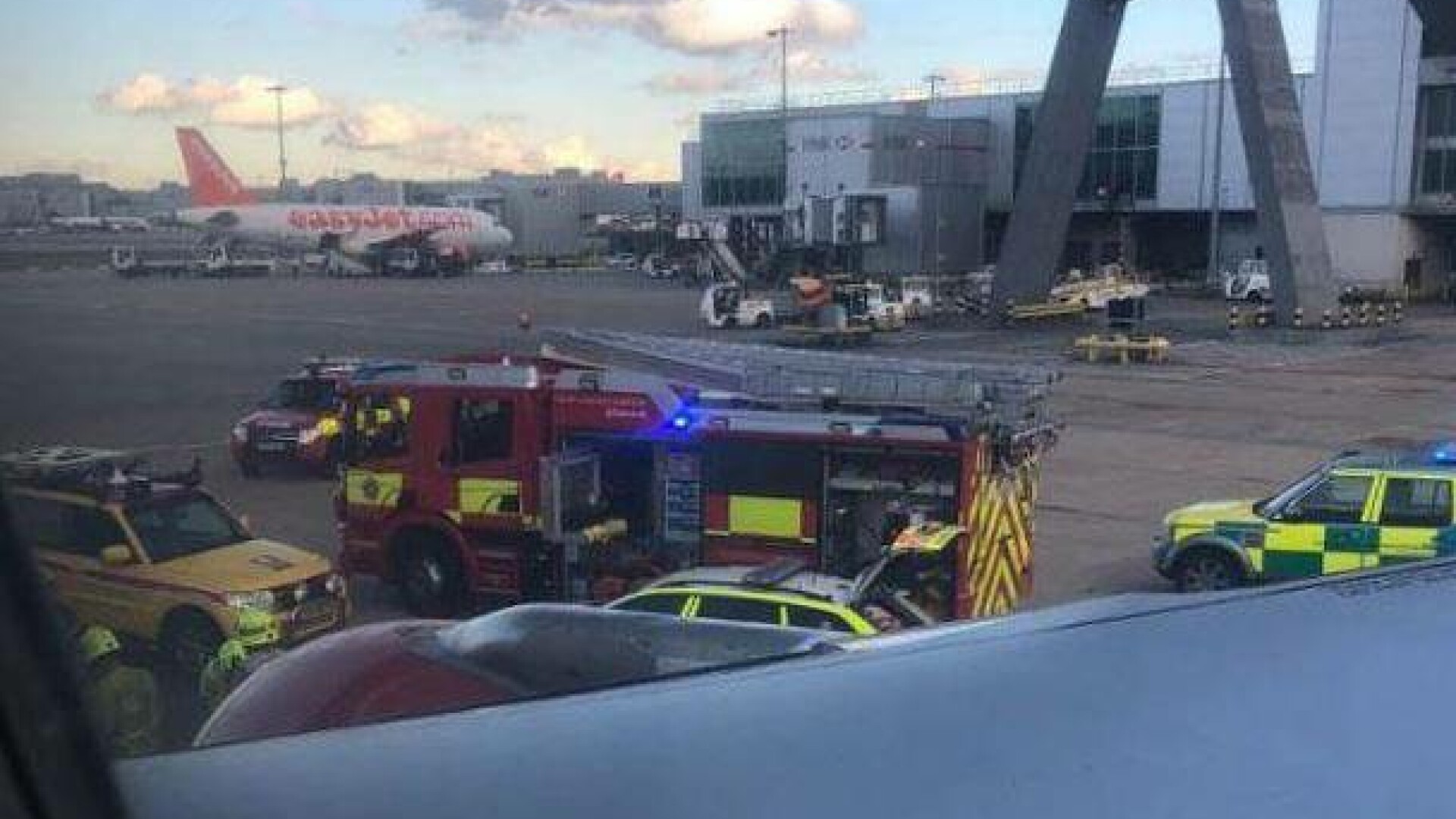 incident aeroport gatwick
