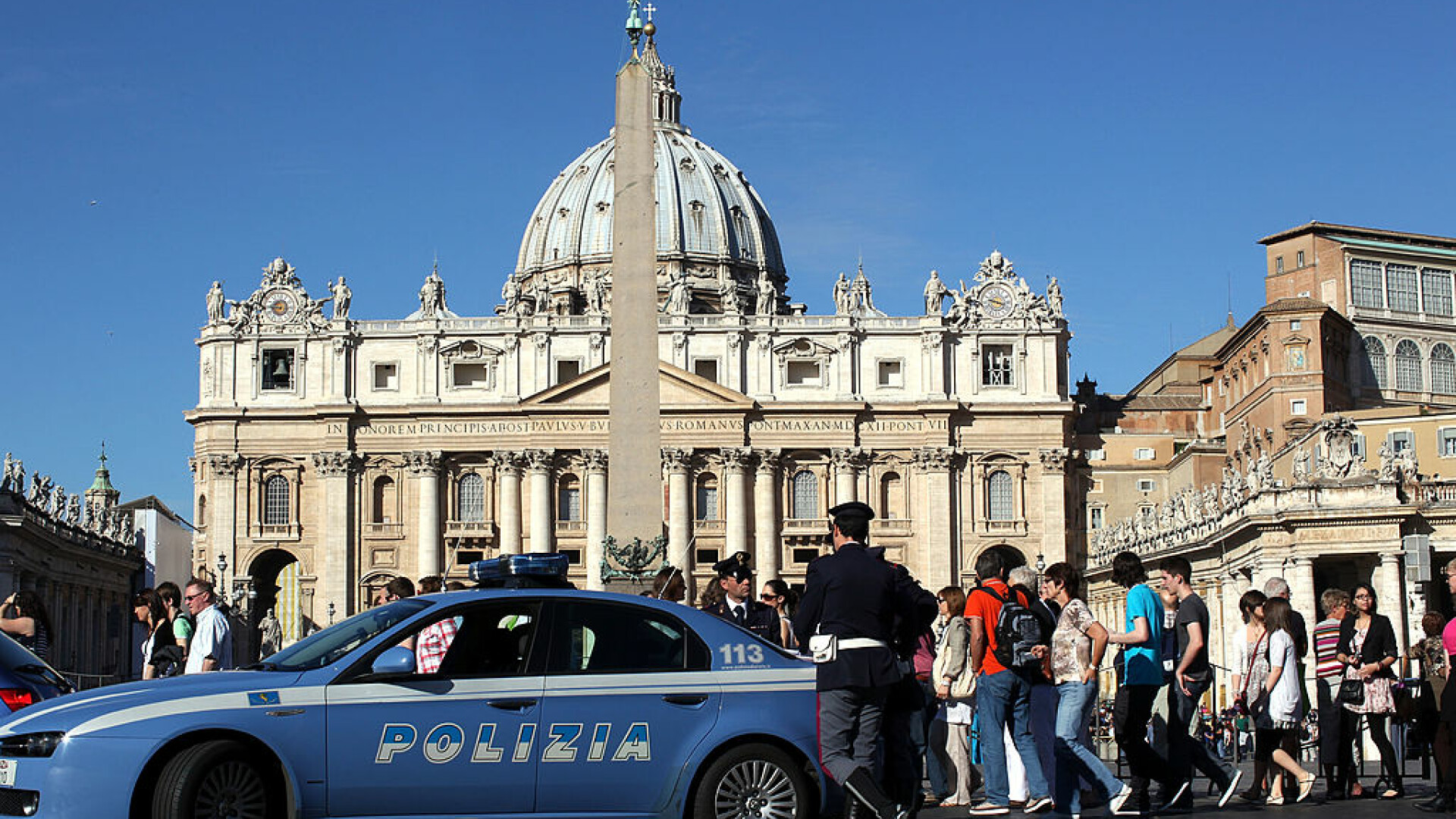 Italia, masina de politie