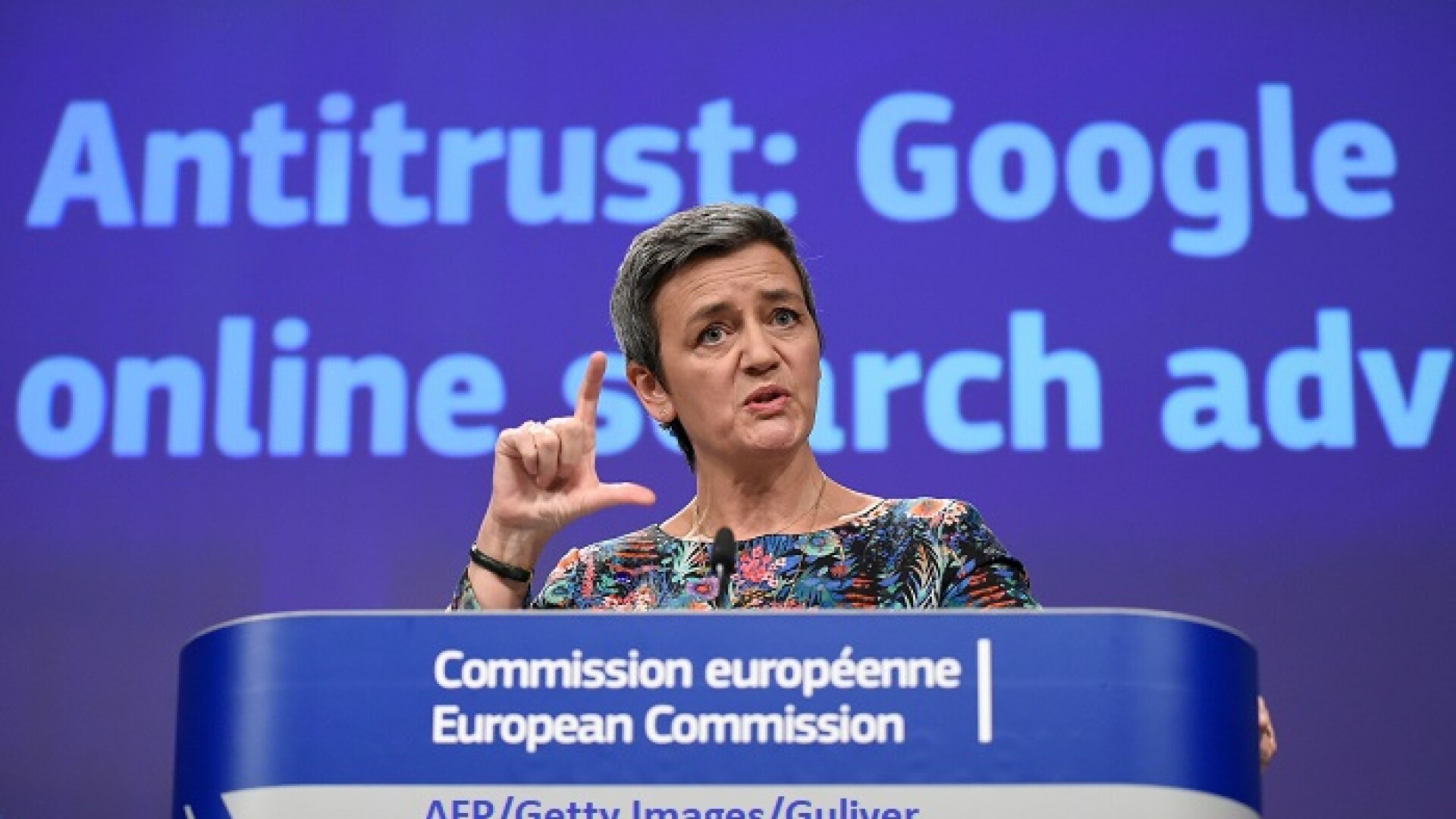 Margrethe Vestager, comisarul european în domeniul concurenţei - Getty