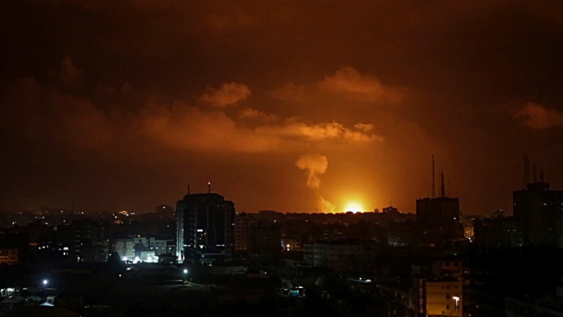 Israelul a atacat Fâşia Gaza