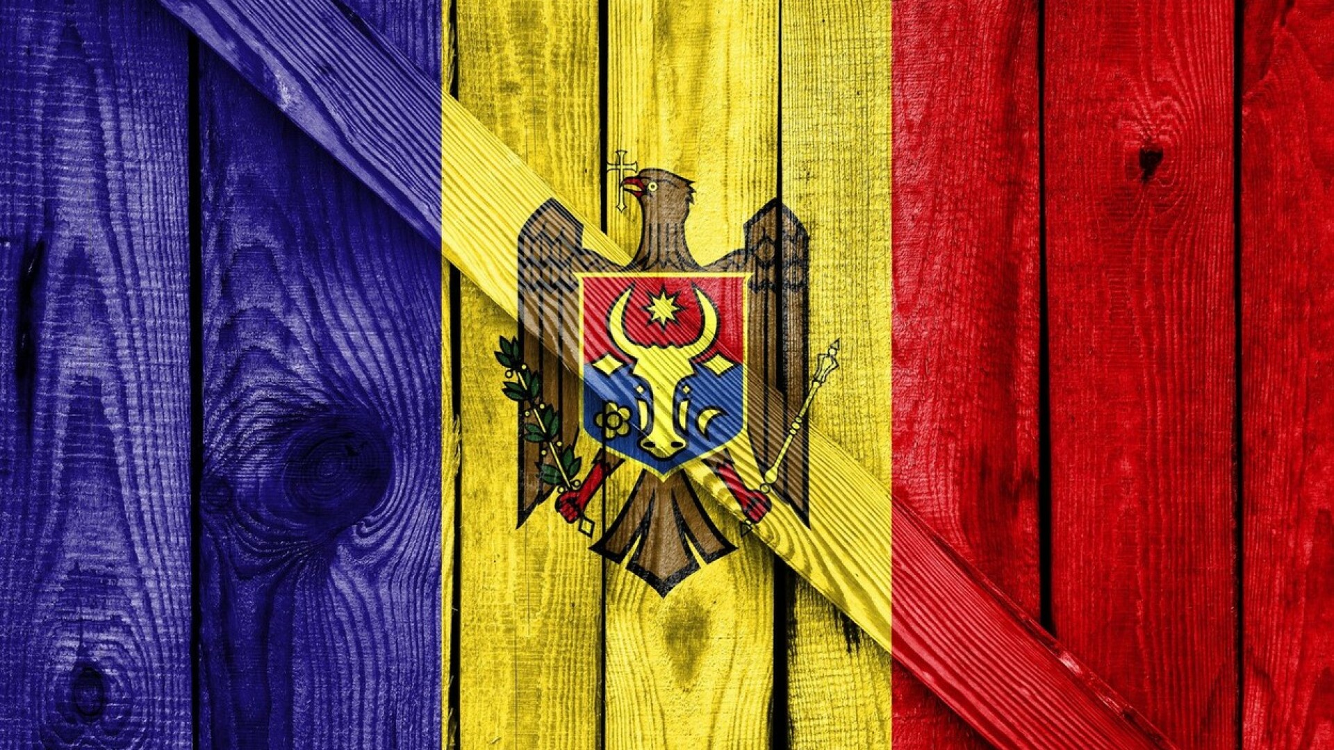 Republica Moldova, steag, drapel