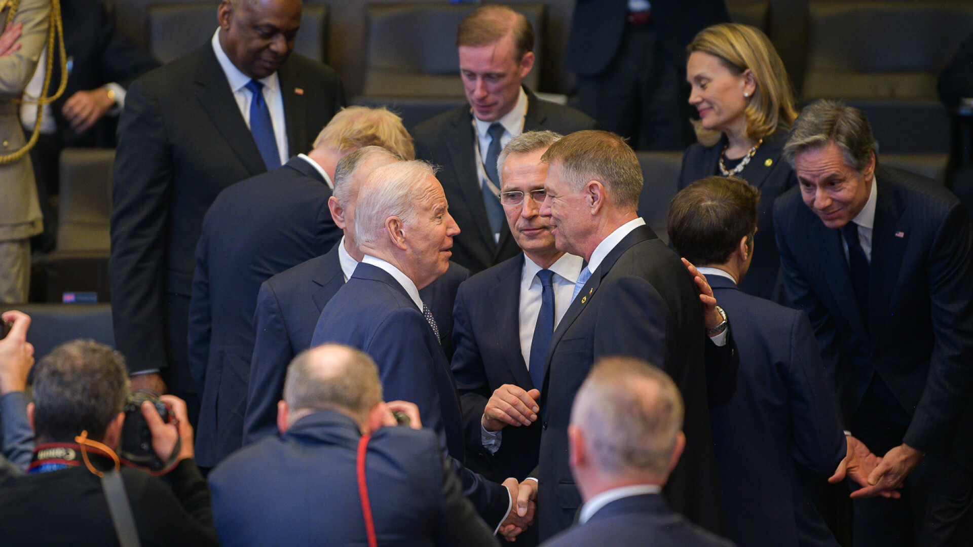 Klaus Iohannis, Joe Biden, summit, NATO