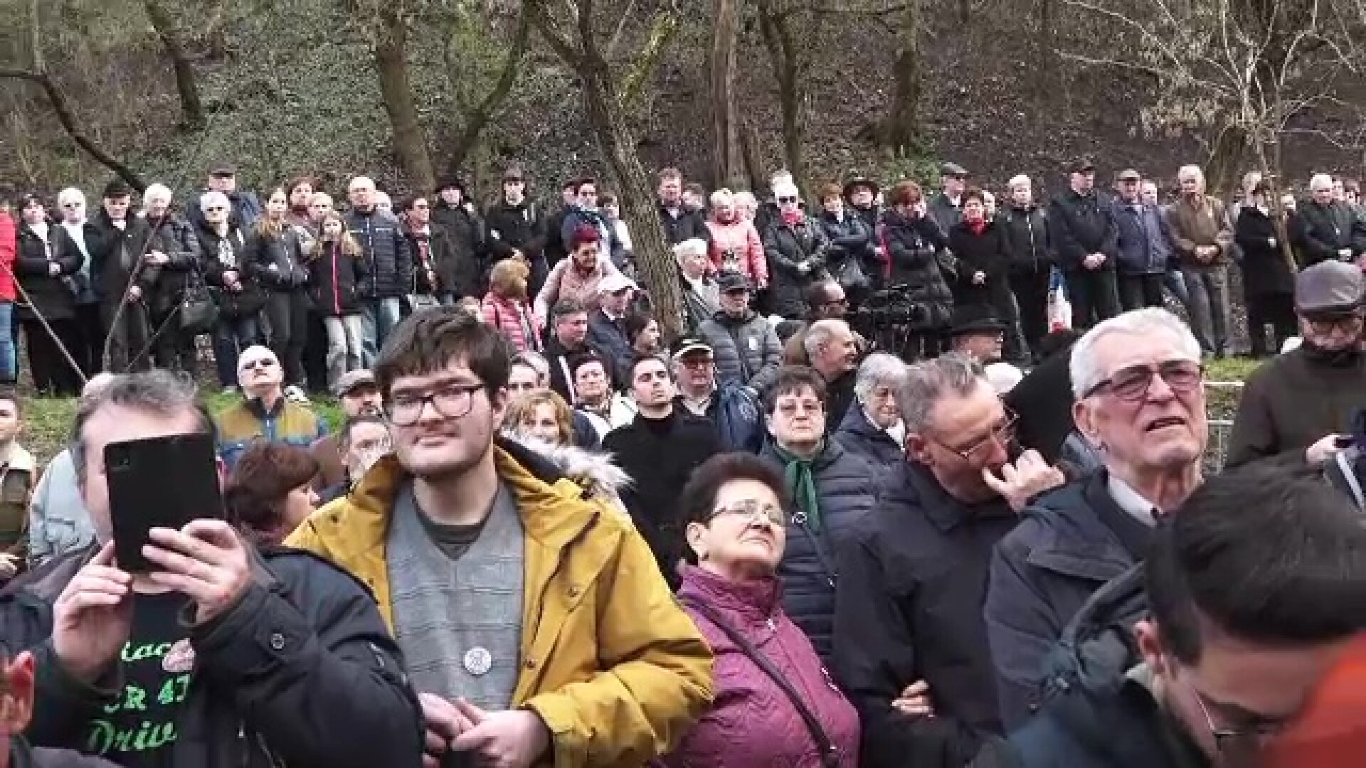 Ziua Maghiarior de Pretutindeni. Mii de oameni s-au strâns la Monumentul Secuilor Martiri din Târgu Mureș