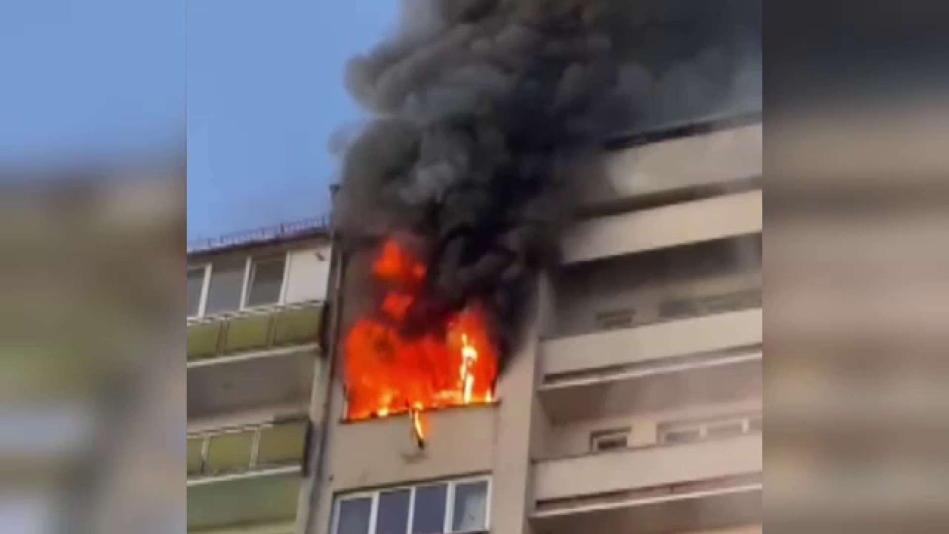 Incendiu bloc