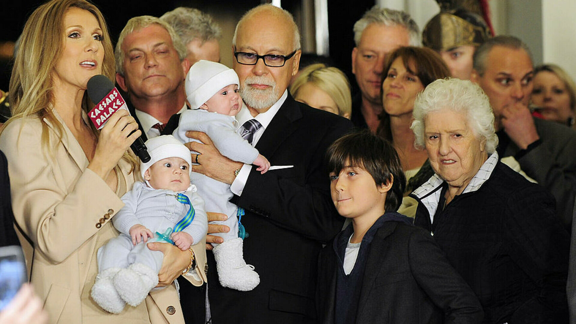 celine dion si familia