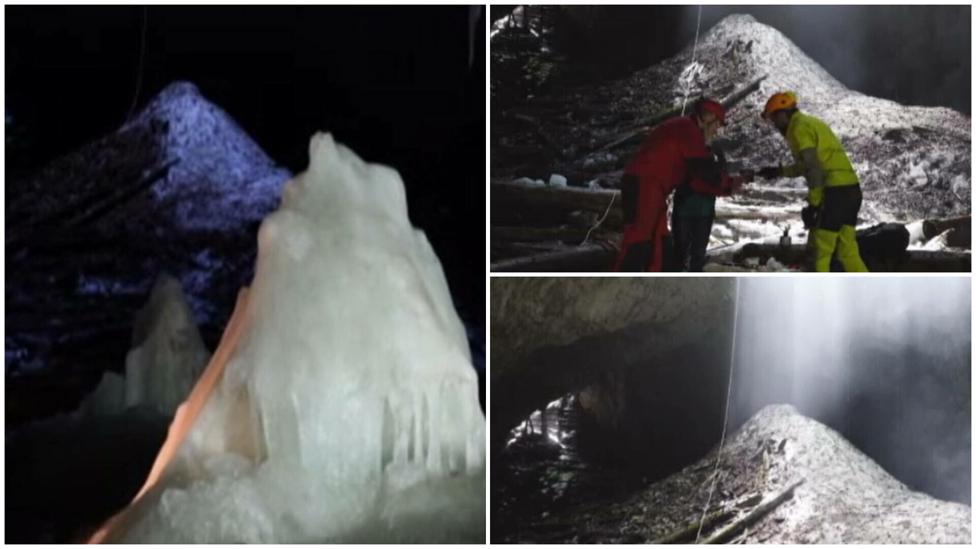 Peștera Ghețarul Focul Viu,