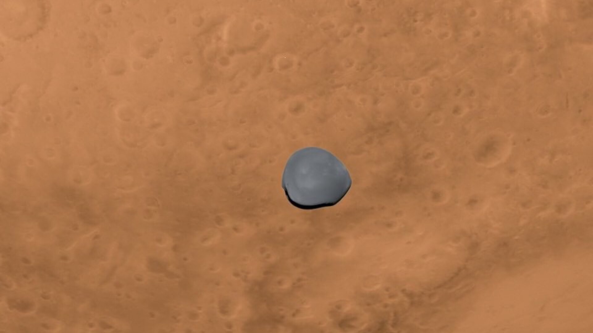 Sonda spațială HERA a captat imagini rare cu o lună a planetei Marte