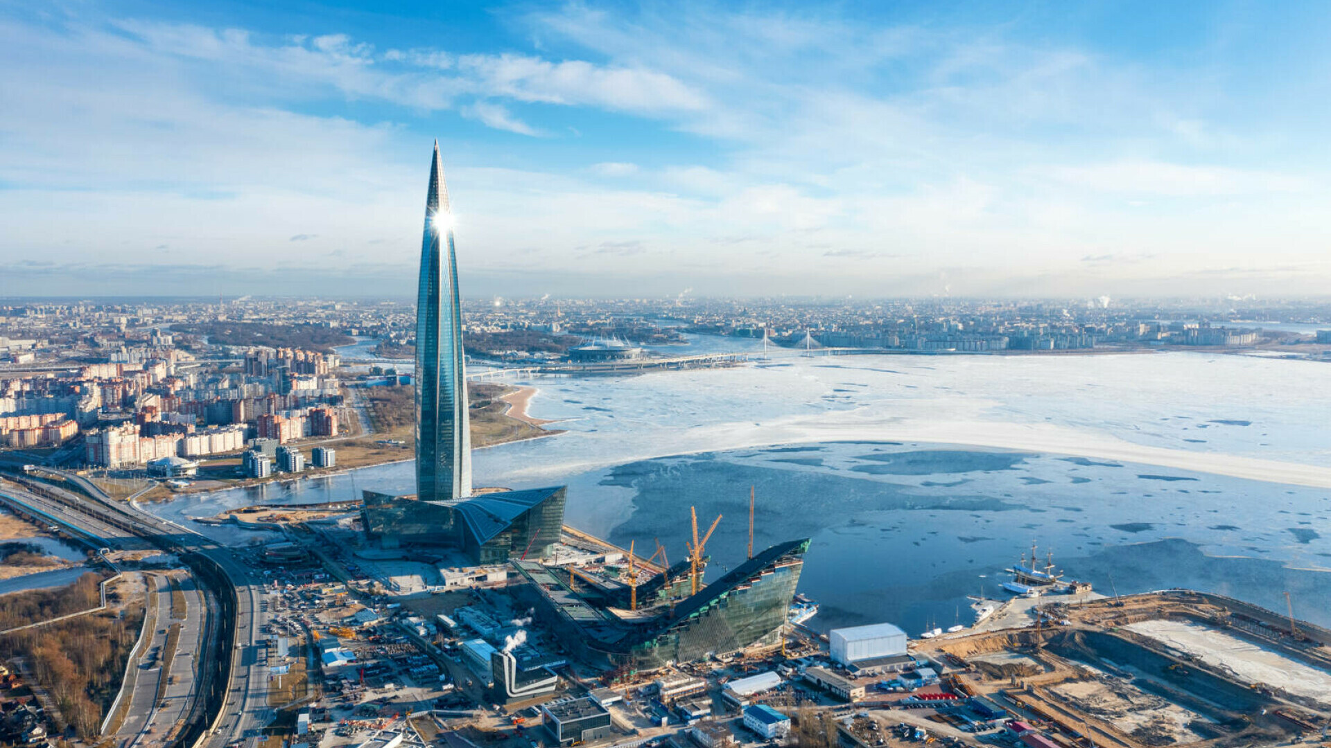 lakhta center sediul central gazprom din sankt petersburg