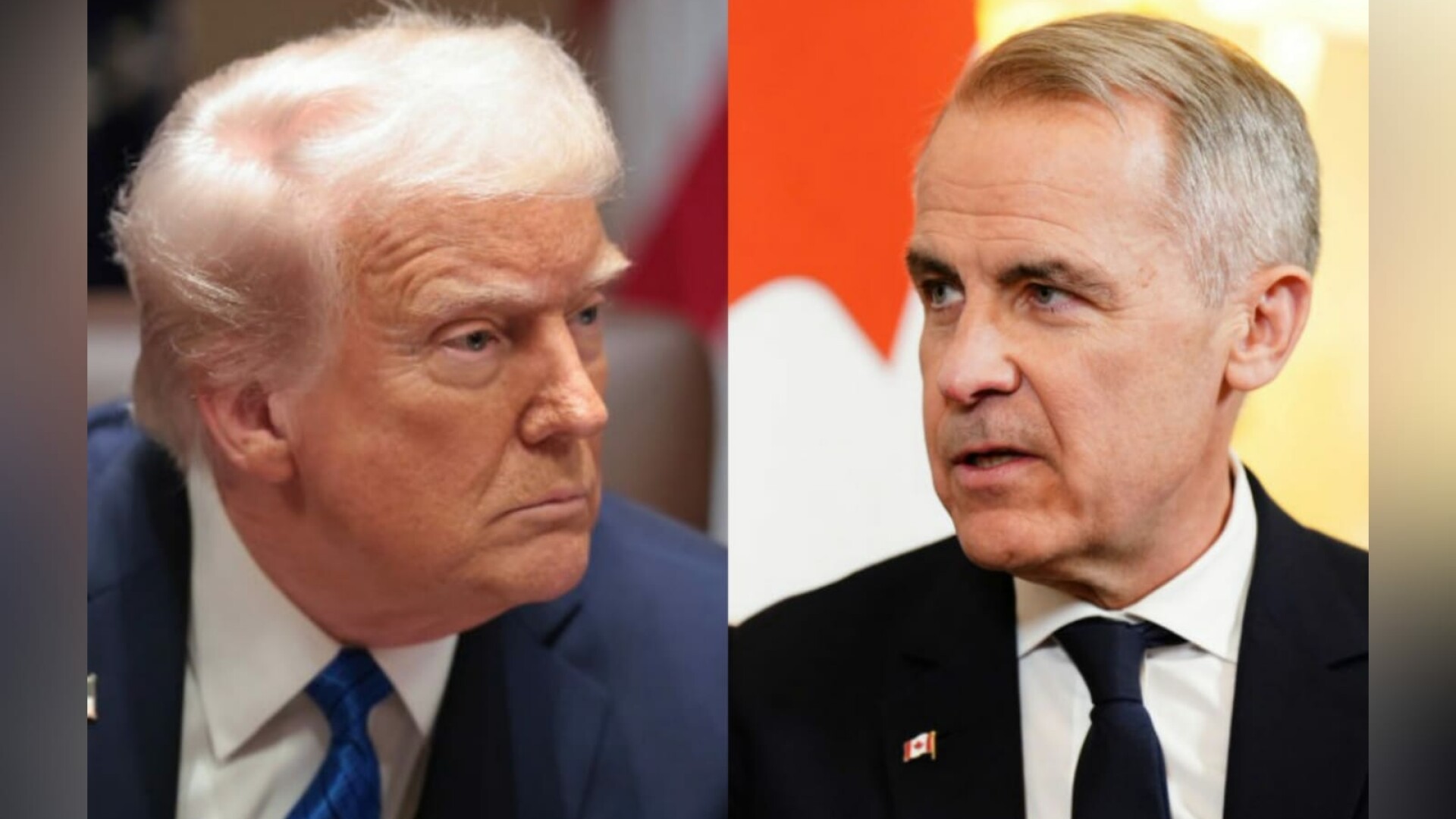 Donald Trump și Mark Carney