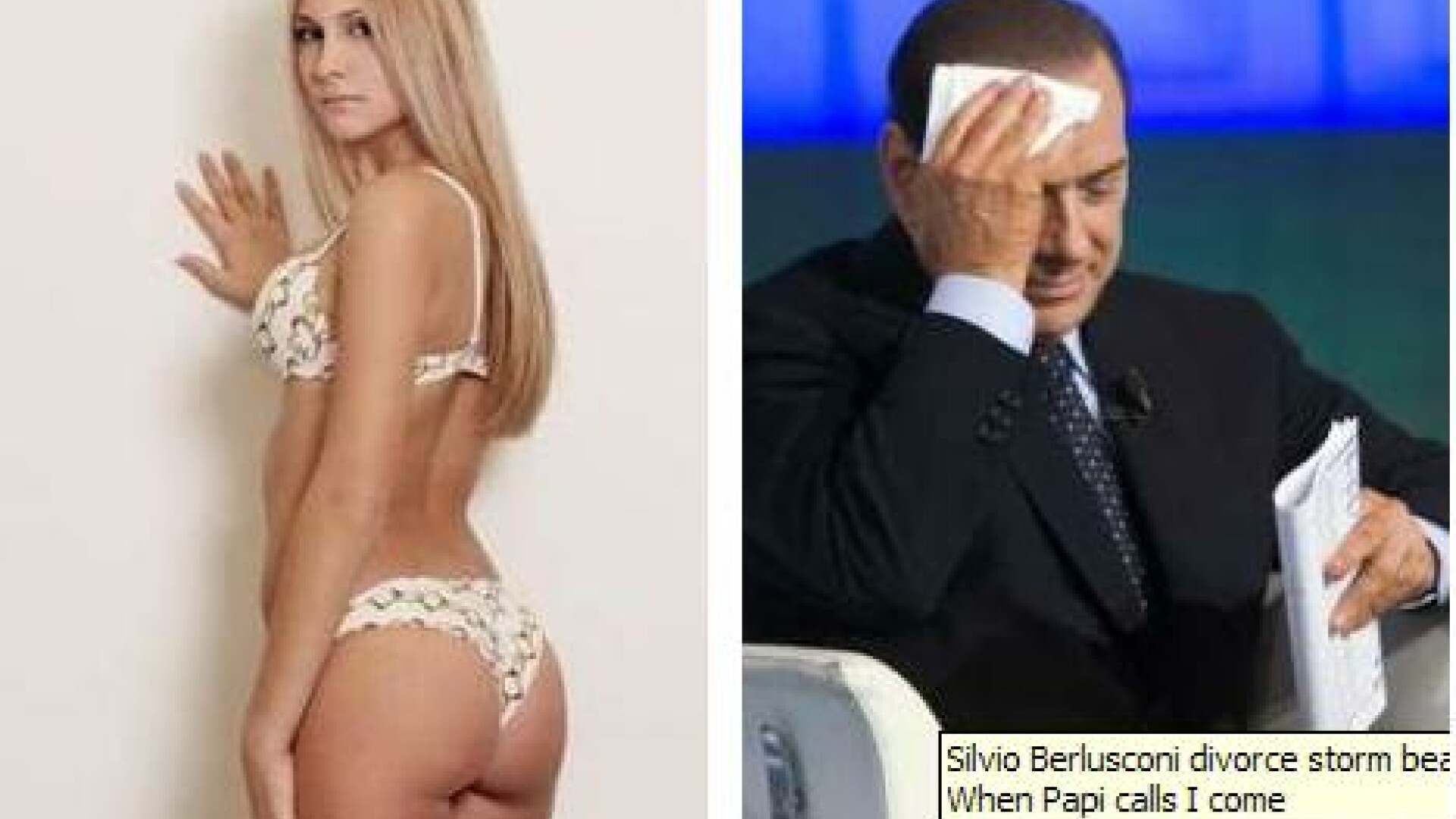 Noemi Letizia si Silvio Berlusconi