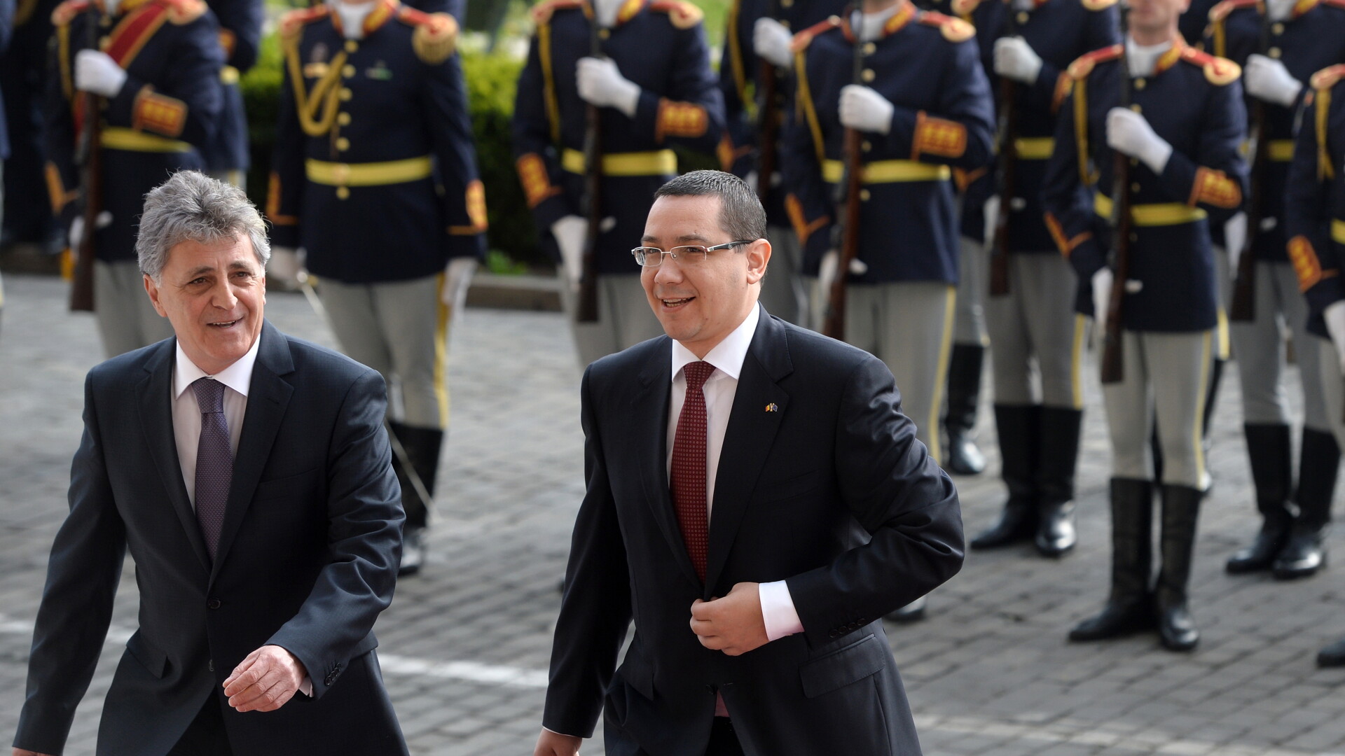 Victor Ponta si Mircea Dusa