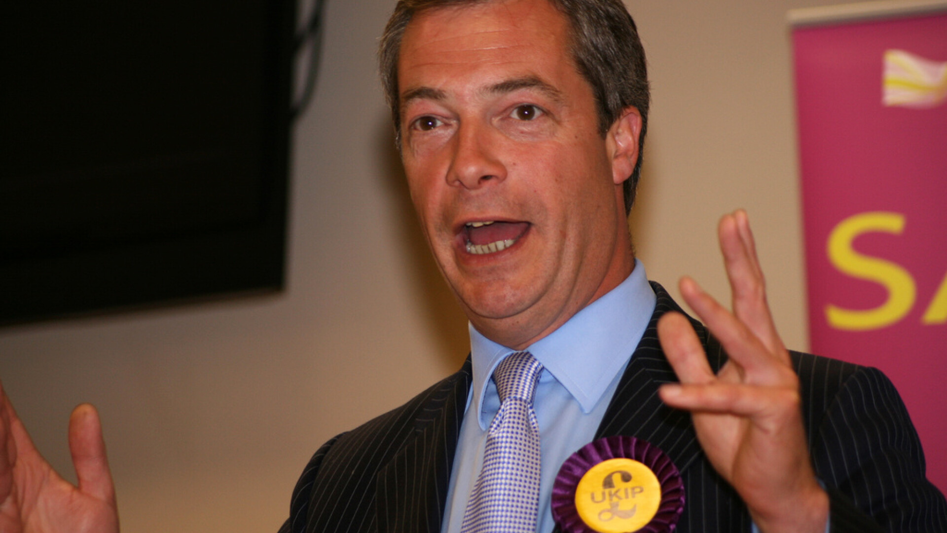 Nigel Farage liderul UKIP