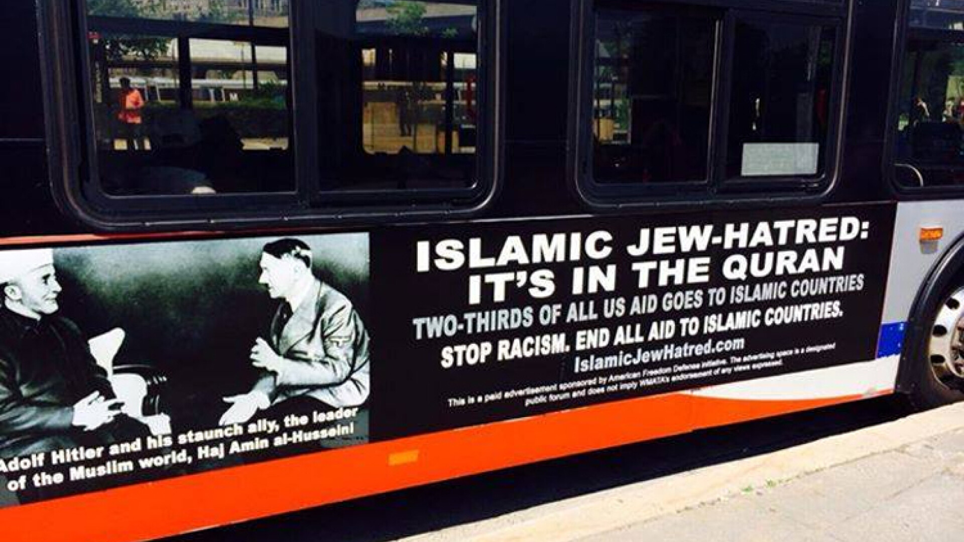 Hitler pe autobuzele din Washington