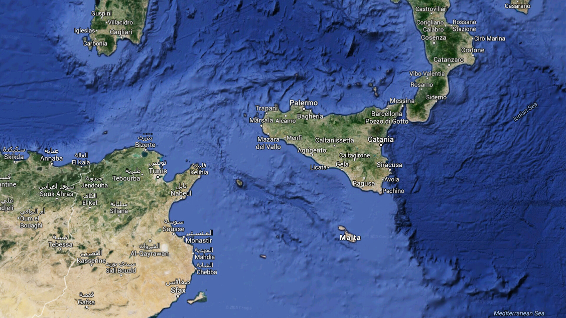 harta Mediterana