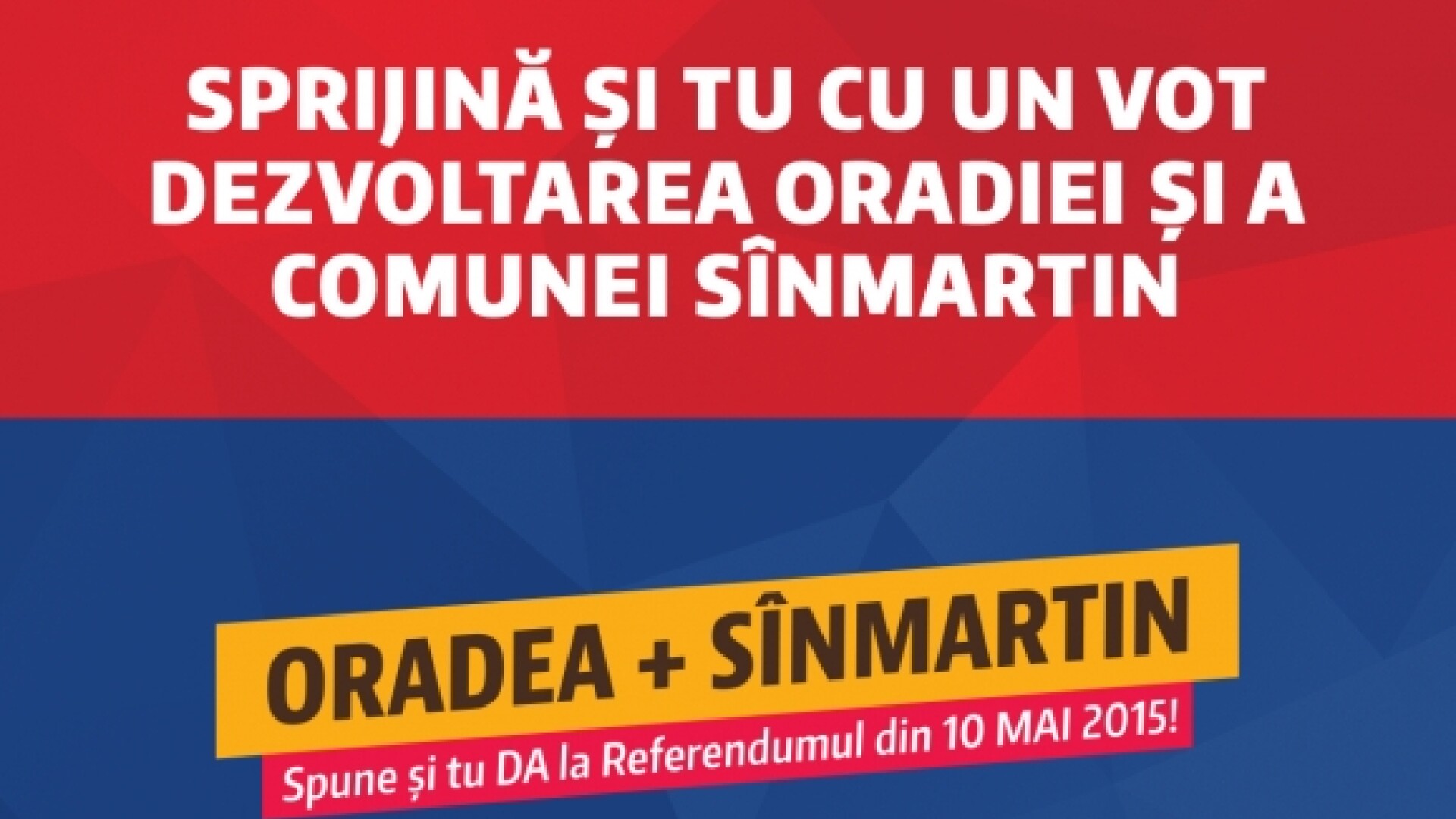 Referendum in Oradea - PRIMARIA ORADEA