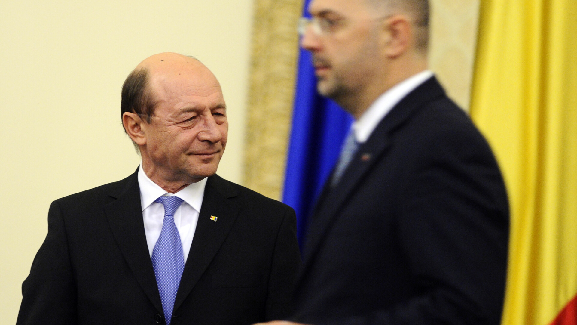 Traian Basescu si Kelemen Hunor - Agerpres