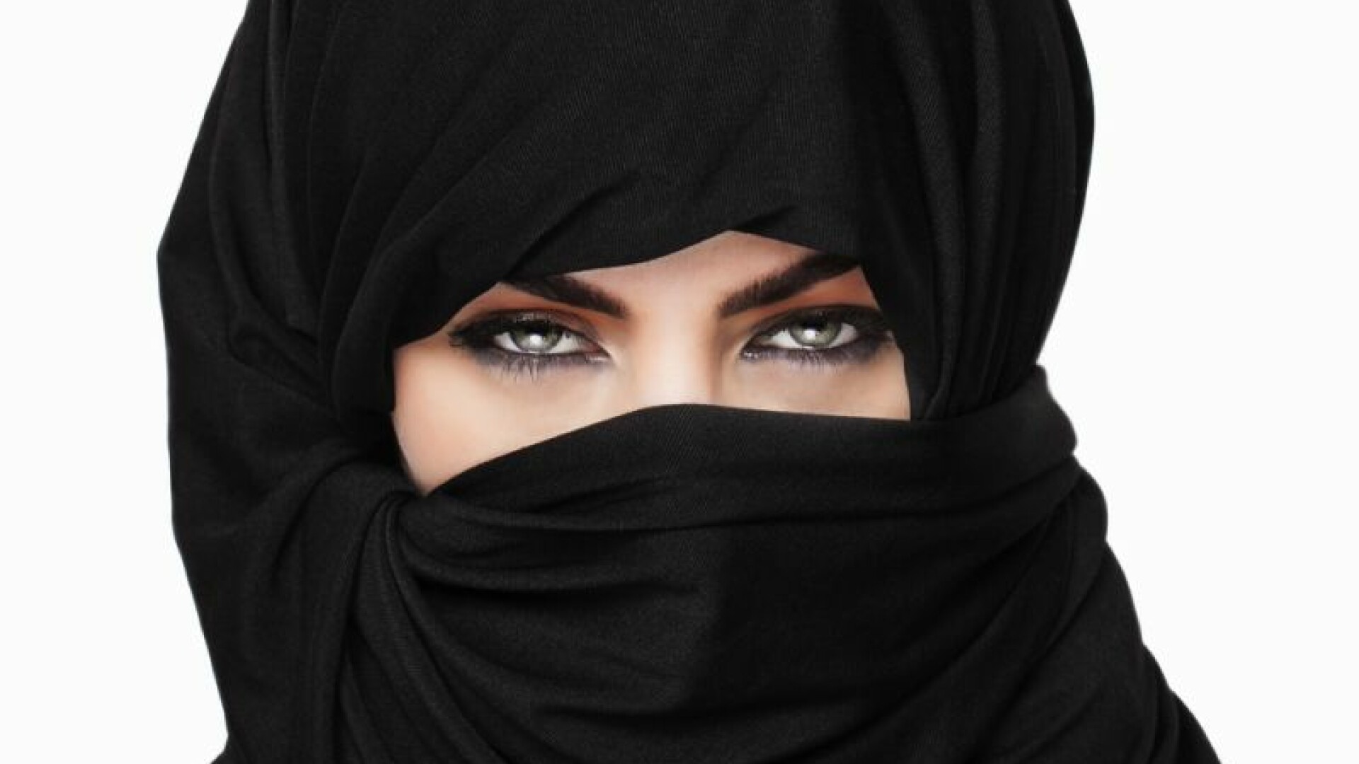 Femeie cu burka, islamism