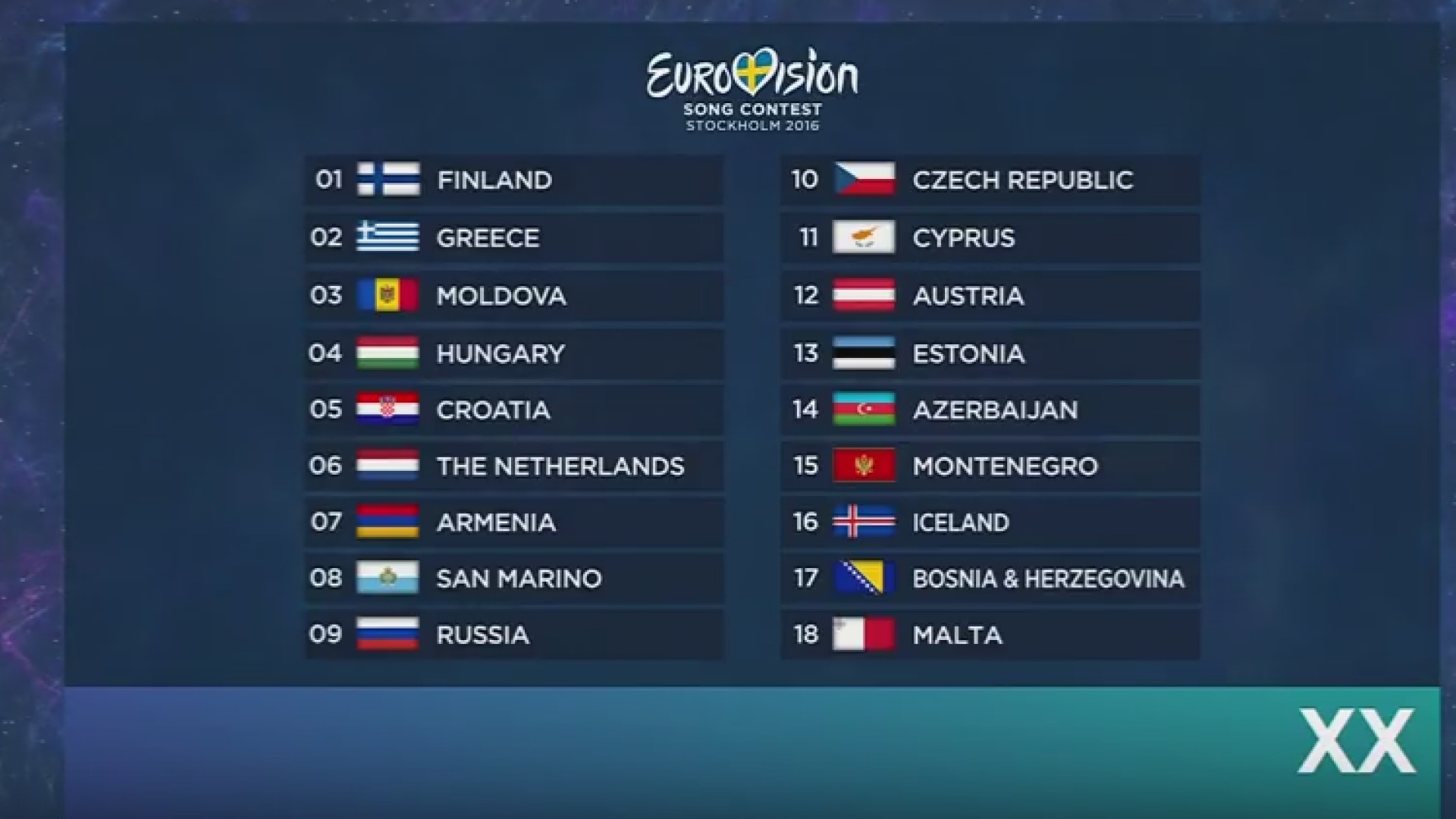 EUROVISION 2016