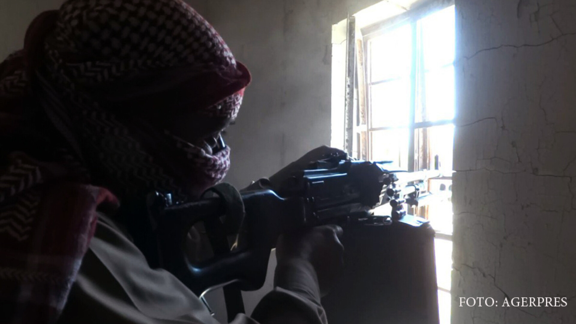 luptator jihadist al ISIS in Fallujah