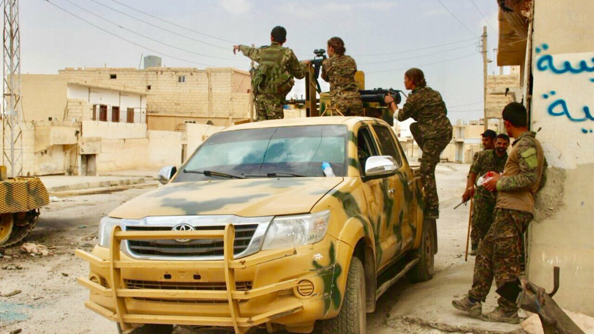 rebeli kurzi din SDF