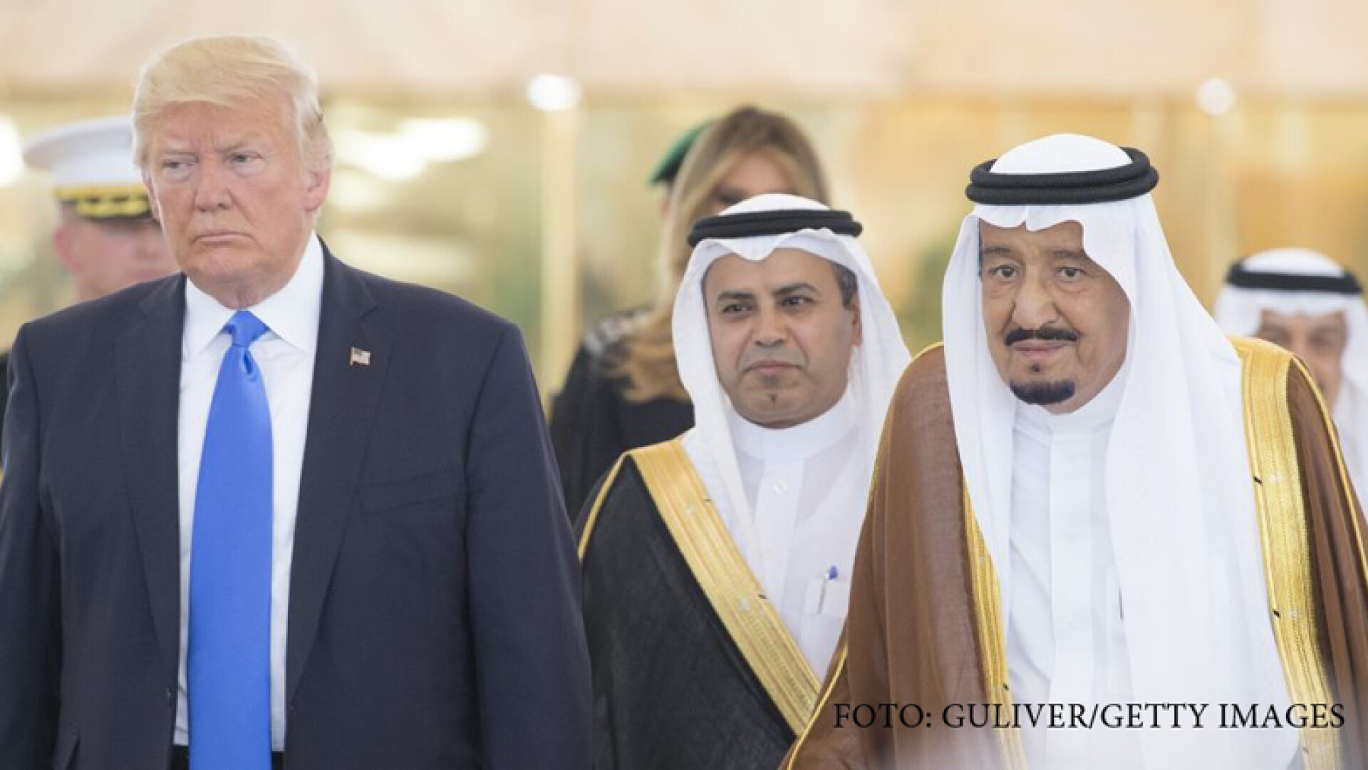 Donald Trump in vizita in Arabia Saudita