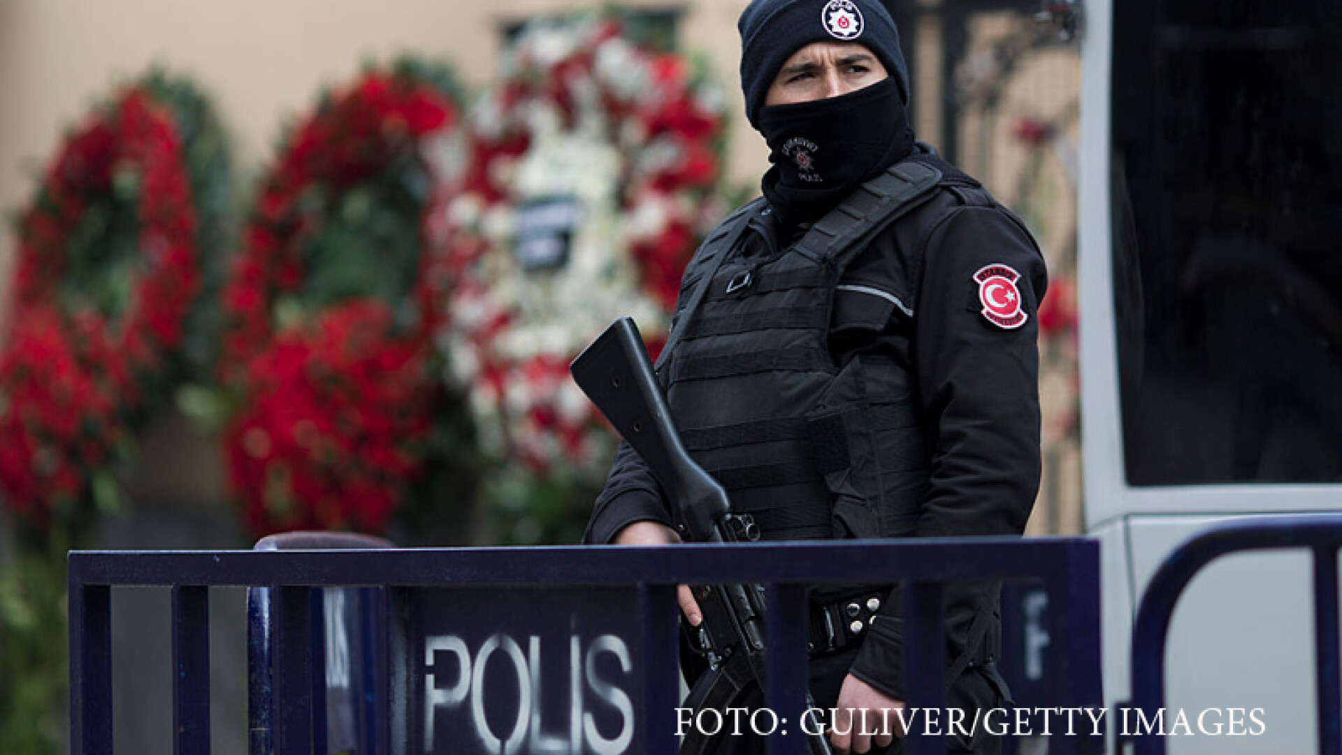 politist turc in Ankara