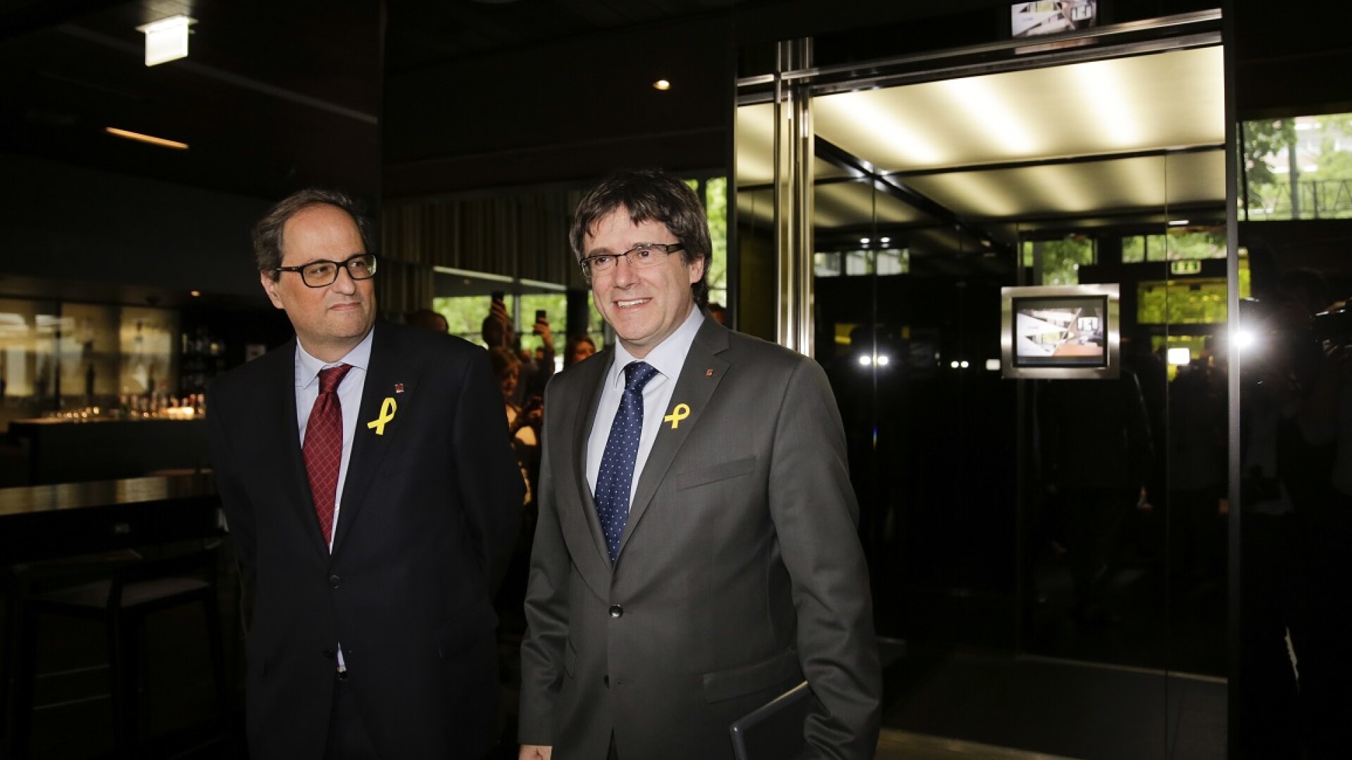 Carles Puigdemont si Quim Torra