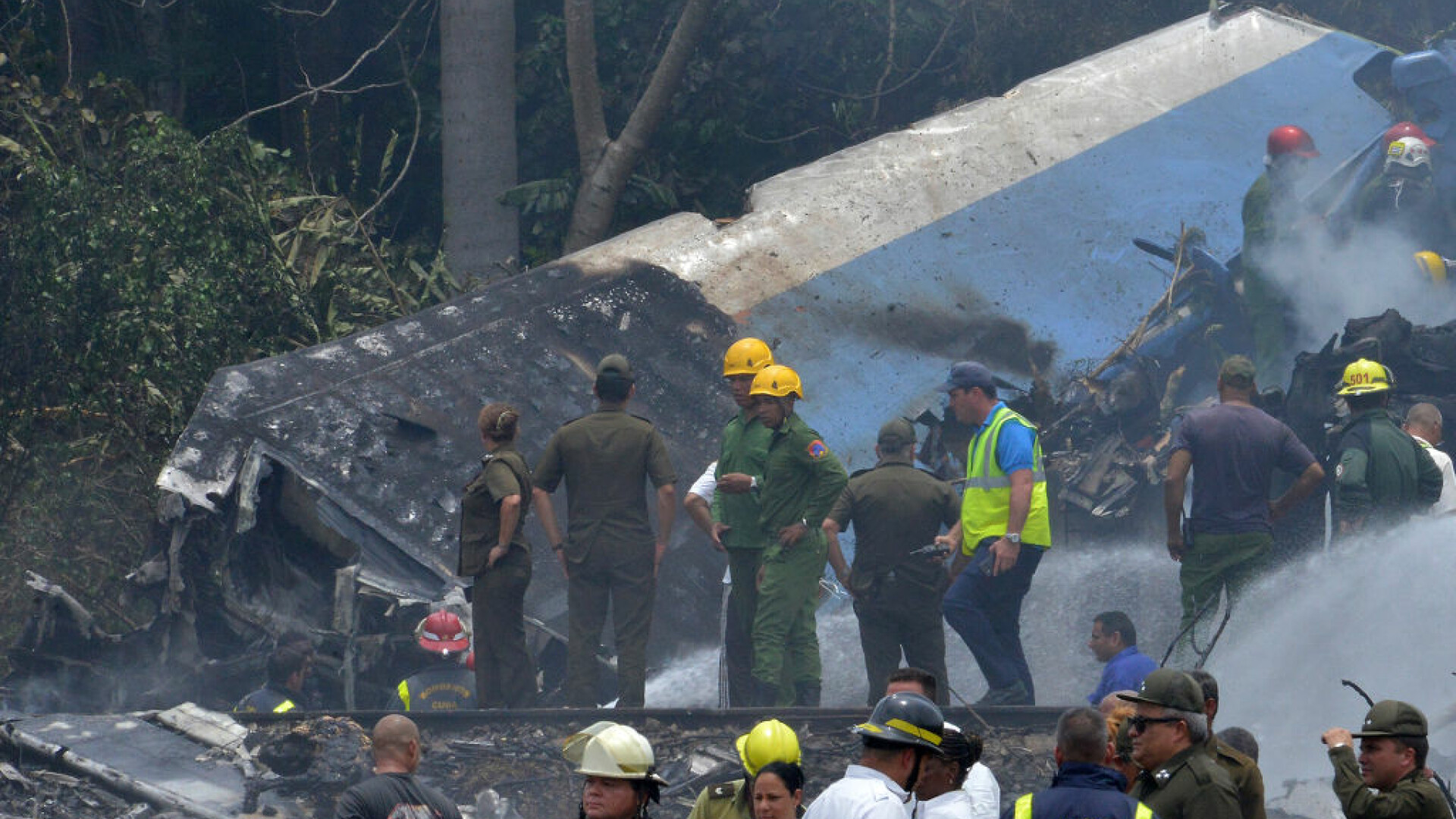 avion prabusit Cuba