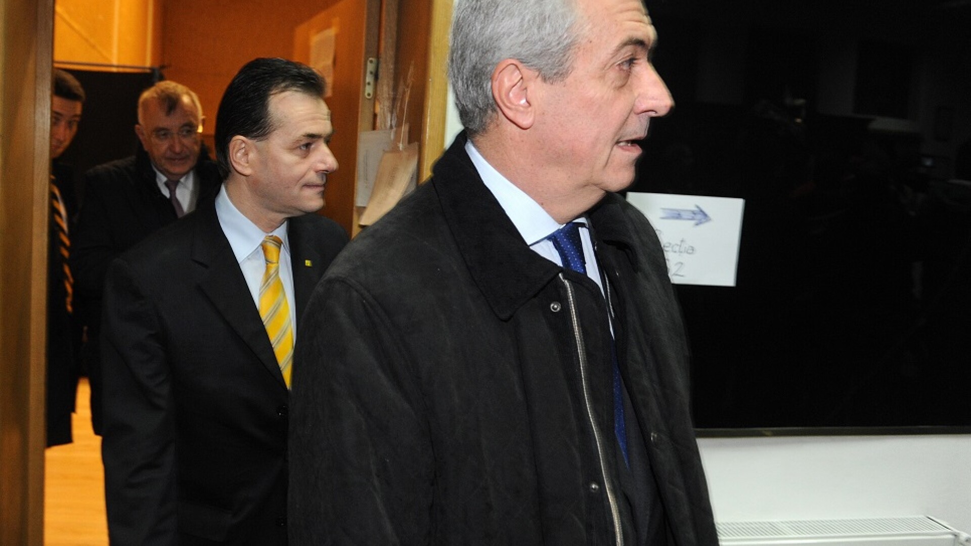 Ludovic orban si Tariceanu in 2012