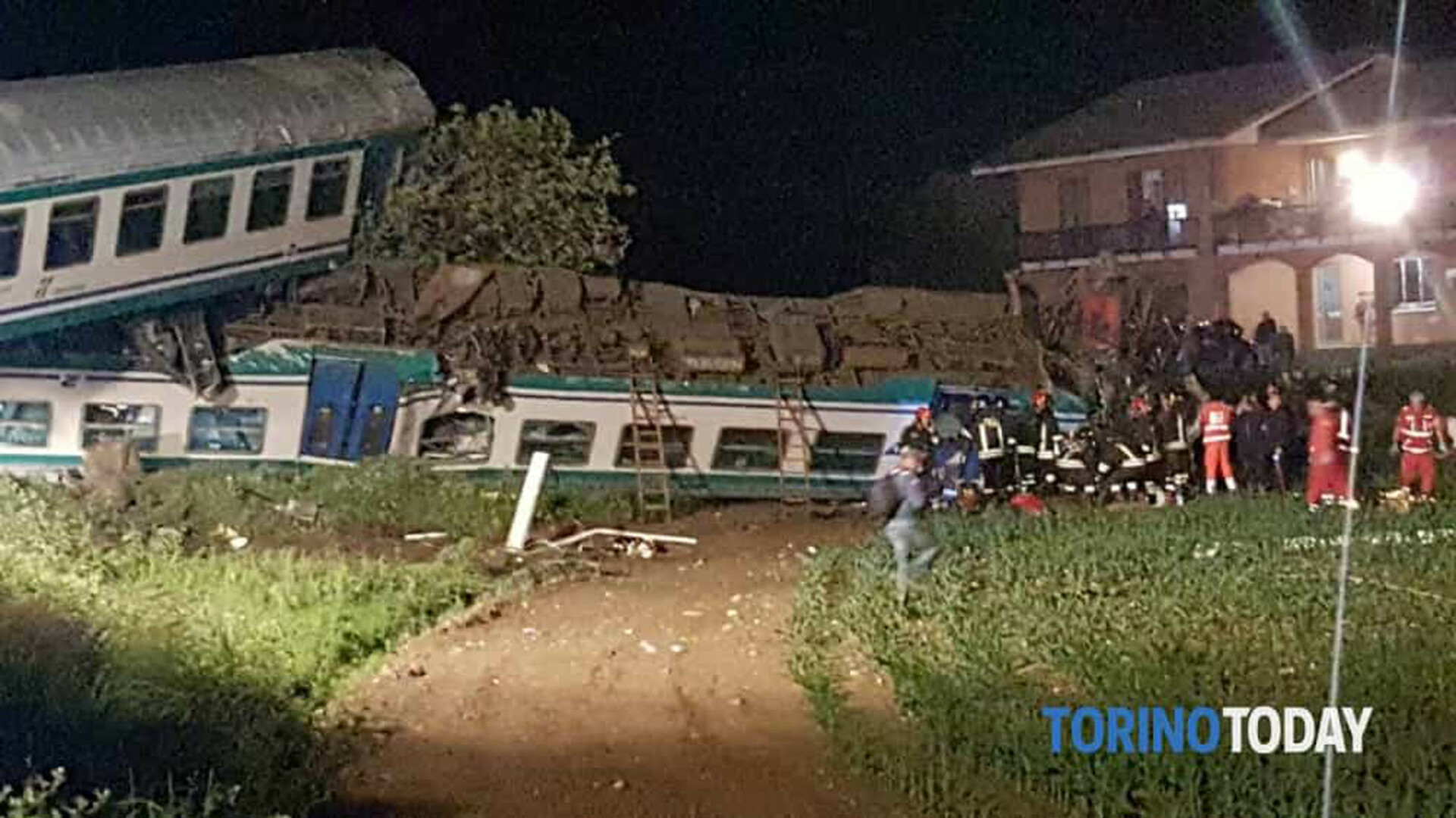 accident tren Torino