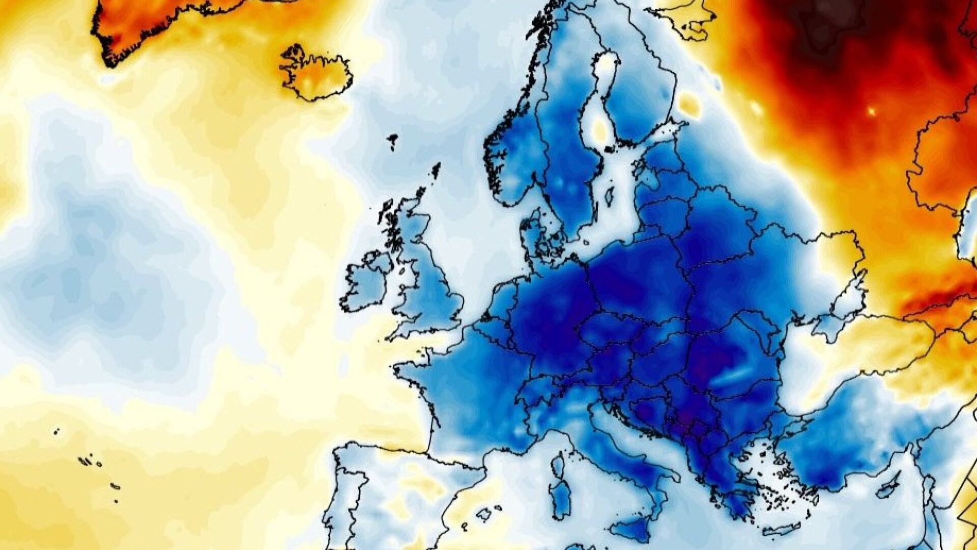 România, lovită de un val de aer polar în următoarele zile