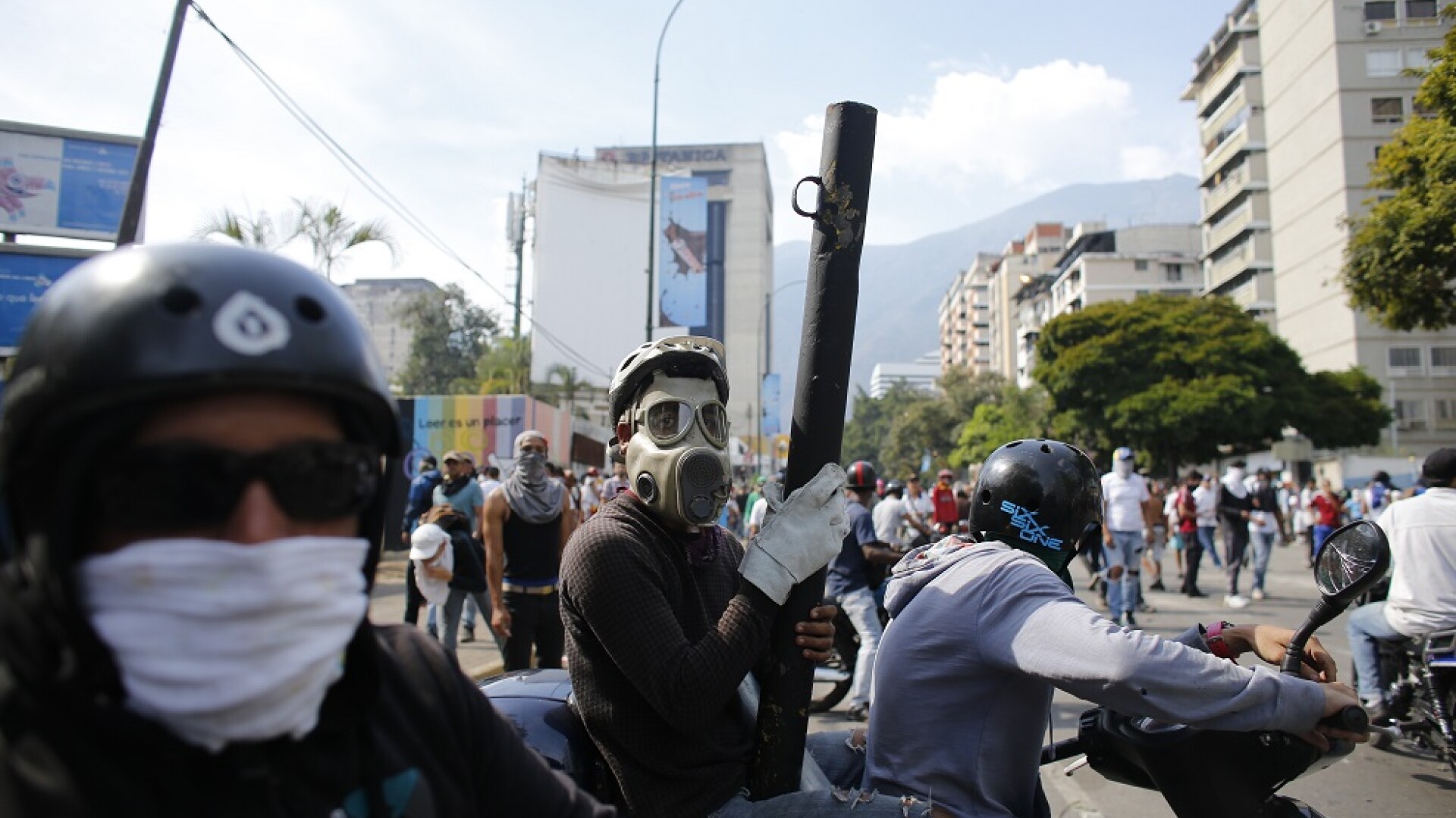 Proteste anti-guvernamentale in Venezuela