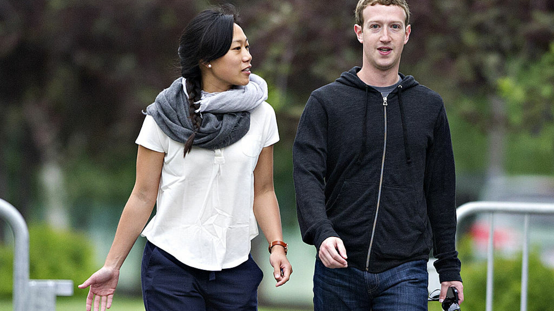 Mark Zuckerberg si sotia sa, Priscilla Chan