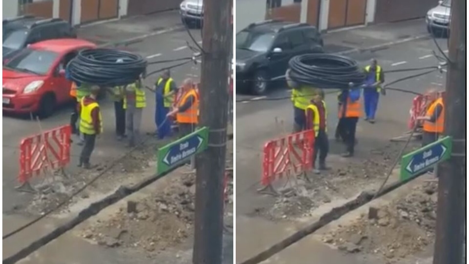 Video cu muncitori români, viral pe Reddit