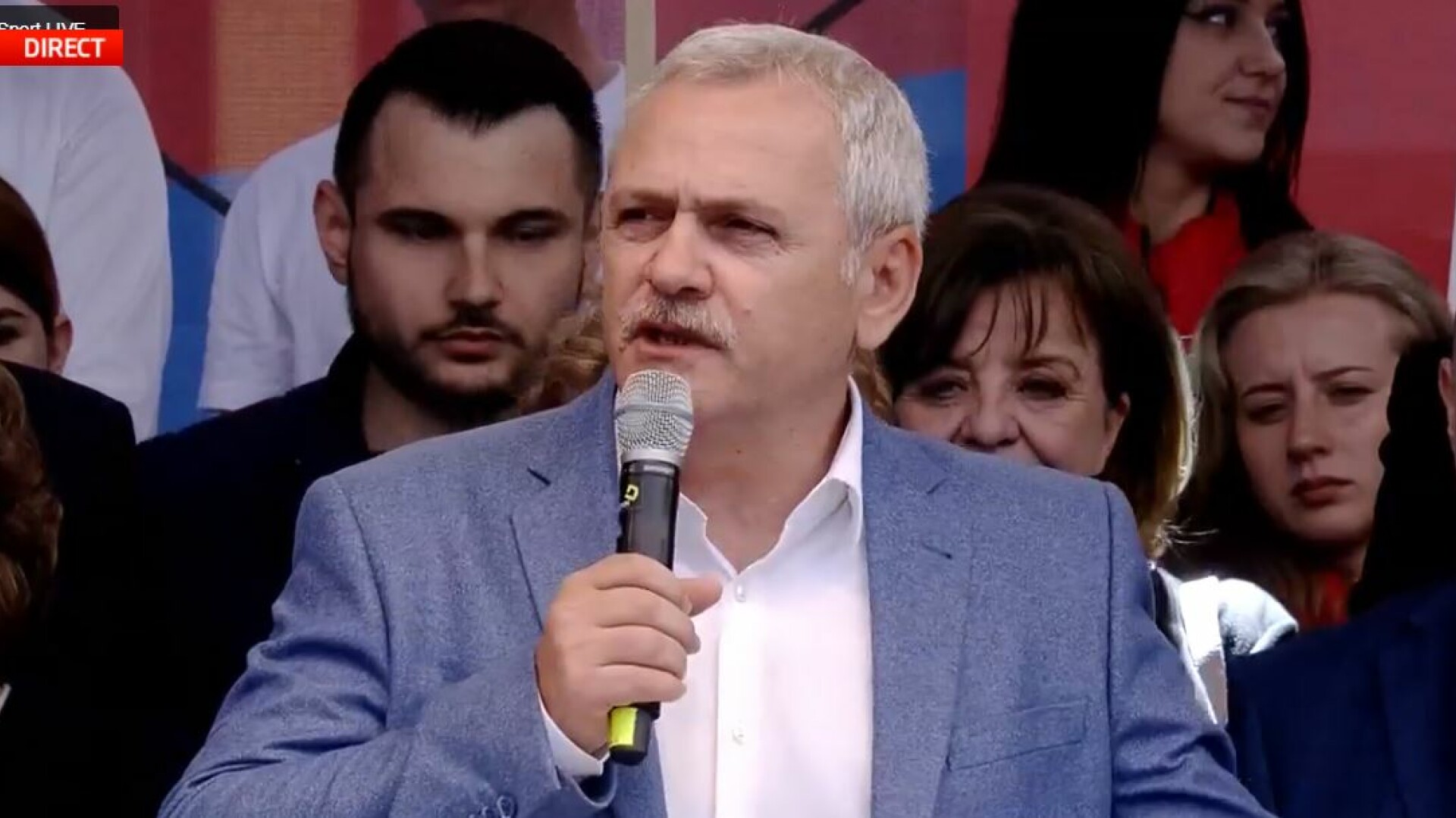 Liviu Dragnea, miting PSD Galați