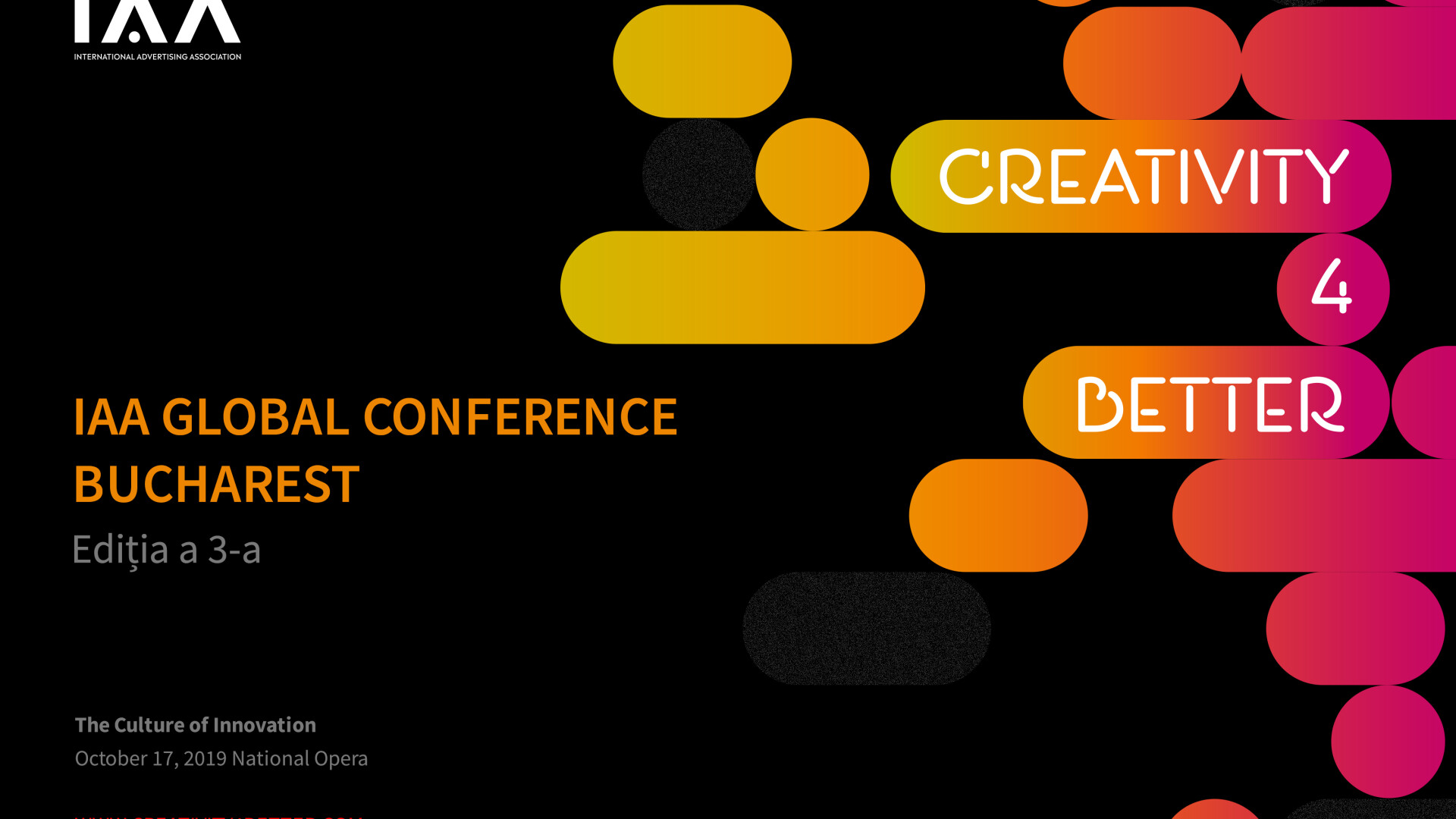 Conferinţa Globală IAA Creativity4Better