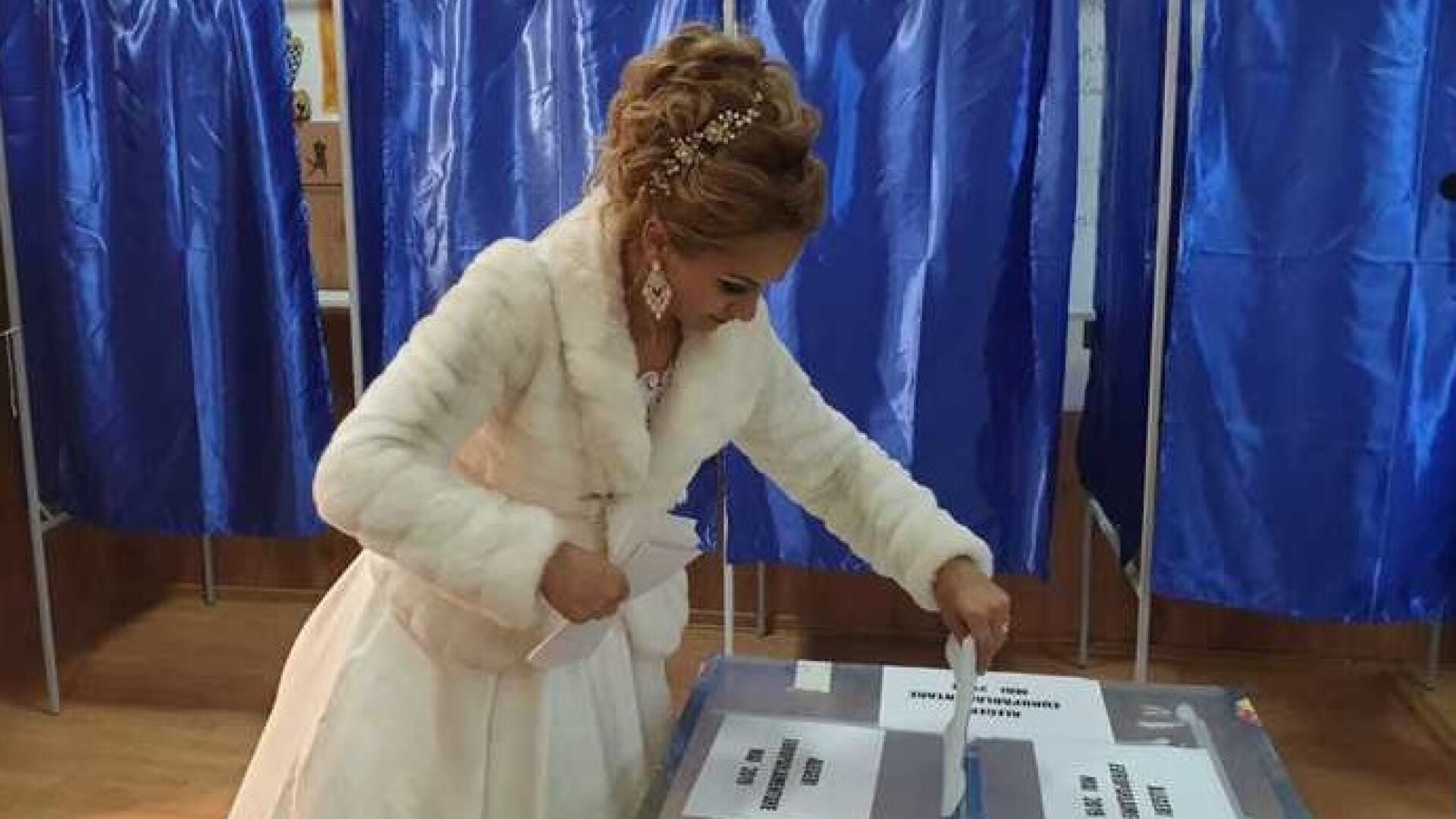 Doi miri din Timiș au făcut primul drum ca soț și soție la secția de votare
