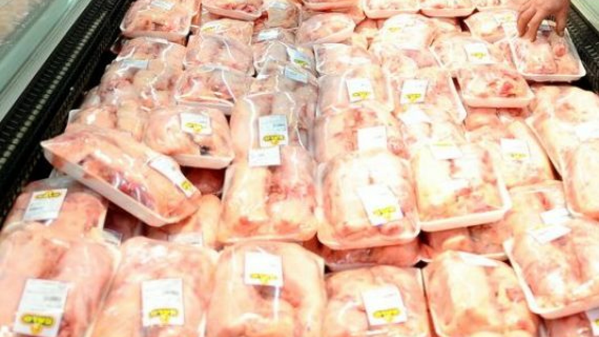 Zeci de tone de carne de pasăre contaminată cu Salmonella a ajuns în România. De unde venea